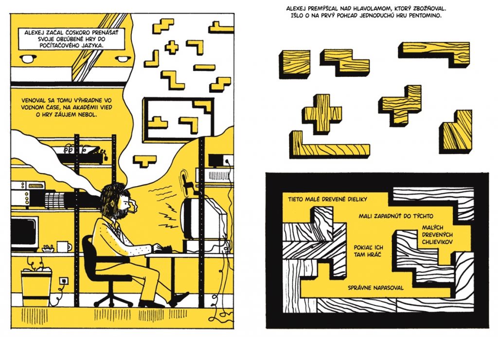 Tetris (Box Brown) – ukážka z pripravovaného komiksu